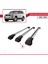 Toyota Land Cruiser Prado (J120) 2002-2009 Arası ile Uyumlu Ace-1 Ara Atkı Tavan Barı Gri 3 Adet Bar 4