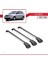 Kia Carens 2002-2006 Arası ile Uyumlu Ace-1 Ara Atkı Tavan Barı Gri 3 Adet Bar 3