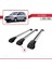 Kia Carens 2002-2006 Arası ile Uyumlu Ace-1 Ara Atkı Tavan Barı Gri 3 Adet Bar 4