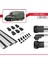 Citroen Jumper 2007 ve Sonrası ile Uyumlu Ace-1 Ara Atkı Tavan Barı Gri 3 Adet Bar 5