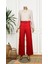440 Beli Kemerli Bol Paça Pantolon Qys Pantolon 440V #23-033 1