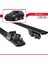 Bmw X1 (E84) 2009-2014 ve Arası ile Uyumlu Hook Model Anahtar Kilitli Ara Atkı Tavan Barı Siyah 5