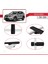 Nissan Rogue 2014-2020 Arası ile Uyumlu Basıc Model Ara Atkı Tavan Barı Siyah 3 Adet 4