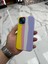 iPhone 13 Kılıf Gökkuşağı Kılıf Desenli Kılıf Renkli Pastel Sulu Boya Rainbow Kılıf 1