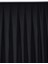 Lüx Saten Blackout Karartma Fon Perde 1/3 Sık Pile - Siyah 2
