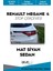 Renault Megane 4 Stop Çerçeve Sticker Kolay Uygulama Hazır Kesim Birebir Uyum / Sedan-Mat Siyah 1