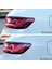 Renault Megane 4 Stop Çerçeve Sticker Kolay Uygulama Hazır Kesim Birebir Uyum / Sedan-Parlak Siyah 4