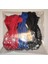 15 Adet - 12" Karışık Renk Balona Beyaz Örümcek Ağı Baskılı Balon (30 cm Çap) 4