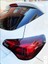 Opel Astra J Stop Çerçeve Sticker Kolay Uygulama Hazır Kesim Birebir Uyum - Sedan / Mat Siyah 3