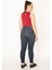 Kadın Lacivert 5 Cep Likralı Süper Skinny Jean Pantolon 65N35381 3