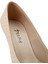 Bej Rengi Hasır Desen Kadın Stiletto - 02029ZBEJM05 5