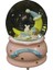 Ay Bebek Babu Gift Moon Kar Küresi Değişen Işıklı 100 mm Püskütmeli 15X10CM 3