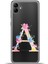 Samsung Galaxy A04 Kılıf Esnek Silikon Kamera Koruma Kişiye Özel Harfler Kai - A Harfi 1