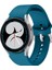Samsung Galaxy Watch 4 5 Pro 40 42 44 45 46MM Uyumlu Orjinal Tasarım Kavisli Purelux Silikon Kordon 1