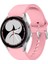 Samsung Galaxy Watch 4 5 Pro 40 42 44 45 46MM Uyumlu Orjinal Tasarım Kavisli Purelux Silikon Kordon 1