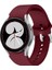Samsung Galaxy Watch 4 5 Pro 40 42 44 45 46MM Uyumlu Orjinal Tasarım Kavisli Purelux Silikon Kordon 1