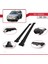 Opel Frontera 1999-2004 Arası ile Uyumlu Fly Model Ara Atkı Tavan Barı Siyah 4