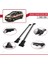 Renault Grand Scenic (Mk3) 2009-2016 Arası ile Uyumlu Fly Model Ara Atkı Tavan Barı Gri 4