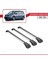 Volkswagen Touran 2010-2015 Arası ile Uyumlu Ace-1 Ara Atkı Tavan Barı Gri 3 Adet Bar 3