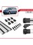 Volkswagen Touran 2010-2015 Arası ile Uyumlu Ace-1 Ara Atkı Tavan Barı Gri 3 Adet Bar 5