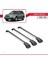 Subaru Forester 2008-2013 Arası ile Uyumlu Ace-1 Ara Atkı Tavan Barı Gri 3 Adet Bar 3
