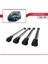 Citroen Berlingo 2008-2018 Arası ile Uyumlu Ace-1 Ara Atkı Tavan Barı Gri 4 Adet Bar 3