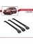 Nissan Pathfinder (R52) 2013-2020 Arası ile Uyumlu Ace-1 Ara Atkı Tavan Barı Siyah 3 Adet Bar 3