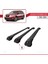 Nissan Pathfinder (R52) 2013-2020 Arası ile Uyumlu Ace-1 Ara Atkı Tavan Barı Siyah 3 Adet Bar 4