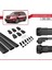 Nissan Pathfinder (R52) 2013-2020 Arası ile Uyumlu Ace-1 Ara Atkı Tavan Barı Siyah 3 Adet Bar 5