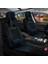 hyundai I10 Lüx Deri Oto Koltuk Kılıfı Ön Arka Takım (Elit) Siyah Mavi 1