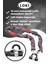 10 mm Kalınlık 1.50 Metre Motorsiklet Scooter Zincir Kilit Armor Disk Kilidi U Bar 1