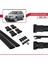 Mitsubishi Outlander 2006-2013 Arası ile Uyumlu Fly Model Ara Atkı Tavan Barı Siyah 5