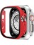 Apple Watch Ultra 49mm Sense Kasa ve Ekran Koruyucu Kırmızı 1