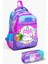 Kids Renkli Batik Unicorn Dondurma Desenli 2'li Okul Çanta Seti SET0223480 1