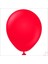 Kırmızı Pastel Balon, 30CM x 10 Adet 2