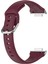 Huawei Watch Fit 2 Silikon Izle Band Quick Serbest Bırakma Spor Kayışı Yedek Bilezik - Şarap Kırmızısı (Yurt Dışından) 2
