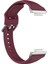 Huawei Watch Fit 2 Silikon Izle Band Quick Serbest Bırakma Spor Kayışı Yedek Bilezik - Şarap Kırmızısı (Yurt Dışından) 3