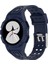 Samsung Galaxy Watch Için 44MM Akıllı Izle Yumuşak Tpu Değiştirme Kayışı Saat Kılıfı ile Entegre - Koyu Mavi (Yurt Dışından) 1
