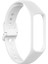 Samsung Galaxy Fit-E SM-R375 Için Silikon Akıllı Saat Band Strap Bilezik Değiştirme Kayışı-Beyaz (Yurt Dışından) 1