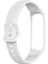 Samsung Galaxy Fit-E SM-R375 Için Silikon Akıllı Saat Band Strap Bilezik Değiştirme Kayışı-Beyaz (Yurt Dışından) 4