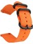 Garmin Venue 2s / Vivoaktif 4s 18MM Naylon Saat Kayışı Üç Ağır Toka Saat Bandının Değiştirilmesi - Orange (Yurt Dışından) 1