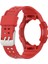 Samsung Galaxy Watch4 Için Classic 46MM Akıllı Saat Strap Soft Tpu Bilek Bandıyla Entegre - Kırmızı (Yurt Dışından) 3