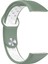 Huawei Band 6 / Honor Band Için 6 Çift Renkli Silikon Silikon Izle Band Ayarlanabilir Bilek Kayışı Değiştirme - Açık Yeşil / Beyaz (Yurt Dışından) 3
