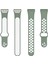 Huawei Band 6 / Honor Band Için 6 Çift Renkli Silikon Silikon Izle Band Ayarlanabilir Bilek Kayışı Değiştirme - Açık Yeşil / Beyaz (Yurt Dışından) 4