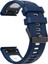 Çift Renk Hızlı Serbest Bırakma Silikon Yedek Garmin Fenix ​​7x/6x Safir Gps/6x Pro/6x Gps/5x Gps/5x Plus - Gece Yarısı Mavi/beyaz Için (Yurt Dışından) 3