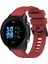 Garmin Forerunner 955 / Forerunner 935 / Descent G1 22MM Twıll Tasarım Silikon Saat Band Siyah Toka Kayışı Değiştirme - Kırmızı (Yurt Dışından) 2