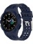 Samsung Galaxy Watch4 Için Classic 46MM Akıllı Saat Strap Soft Tpu Bilek Bandıyla Entegre Izleme Kılıfı - Koyu Mavi (Yurt Dışından) 1