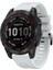 Garmin Fenix ​​7 / Fenix ​​6 Pro / 5 / Amazffit Falcon Için Esnek Silikon Izle Bandı Değiştirme Tokalı Şık Bilek Kayışı - Kaya Beyaz (Yurt Dışından) 1