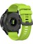 Garmin Forerunner Için 955 / Forerunner 935 / Descent G1 22MM Tüketim Tasarımı Silikon Saat Band Siyah Toka Kayışı Değiştirme - Yellowgreen (Yurt Dışından) 1