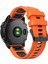 Çift Renk Hızlı Serbest Bırakma Silikon Değiştirme Garmin Fenix ​​7x/6x Safir Gps/6x Pro/6x Gps/5x Gps/5x Plus - Turuncu/siyah Için (Yurt Dışından) 1
